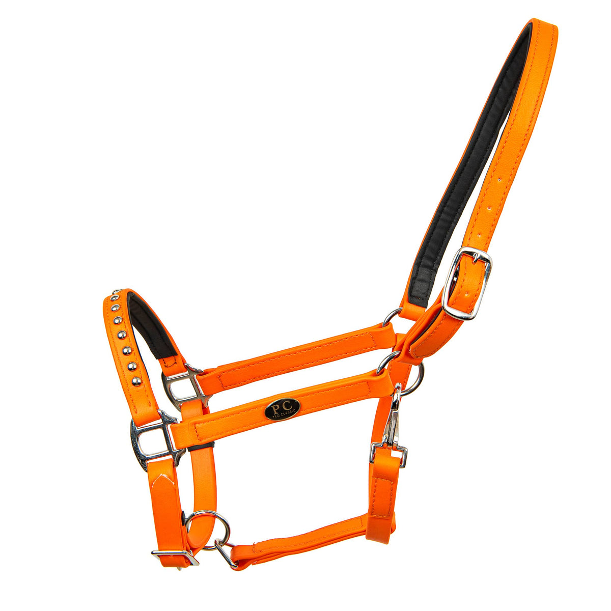 Luxury Adjustable Padded Horse Halter with Crystals
