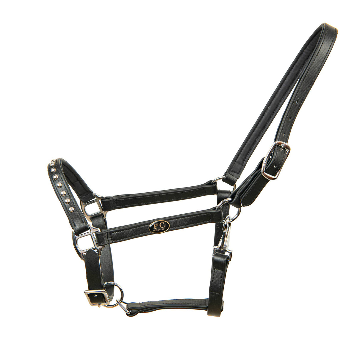 Luxury Adjustable Padded Horse Halter with Crystals